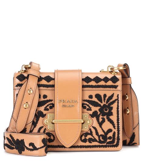 prada milano cahier bag|Prada cahier bag embroidered.